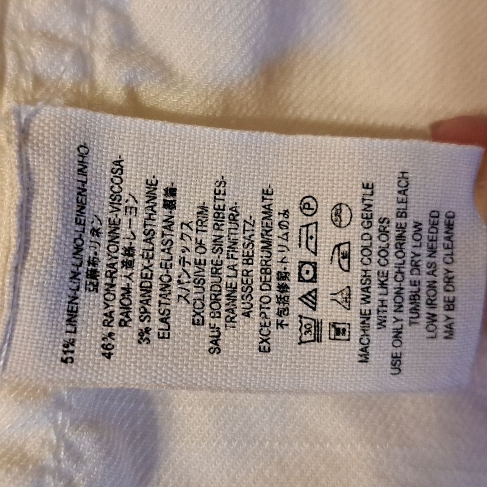 Free People linen blend jacket - Picture 7 of 8
